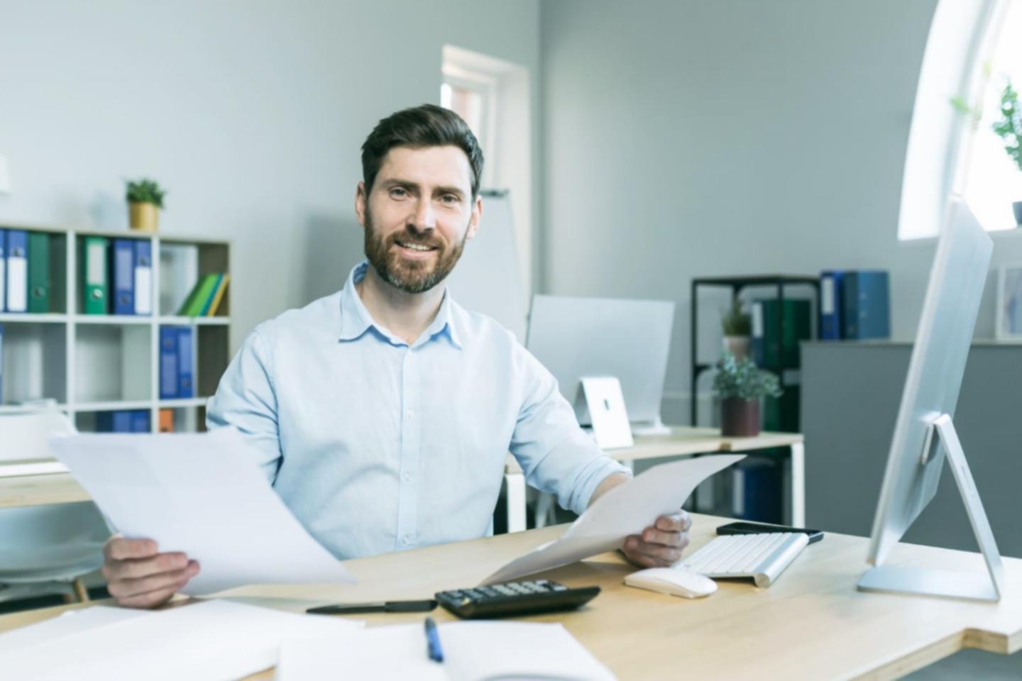 Market analysis workspace with data visualization